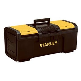 Stanley, 1 Touch Latch Tool Box With Lid Organizers, 24-In.