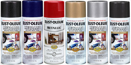 Rust-Oleum, 12OZ BLEU COBALT MÉTALLISÉ EN AÉROSOL