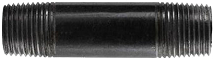 Stz Industries, 1X10 NIPPLE 1X10 BLACK PIPE