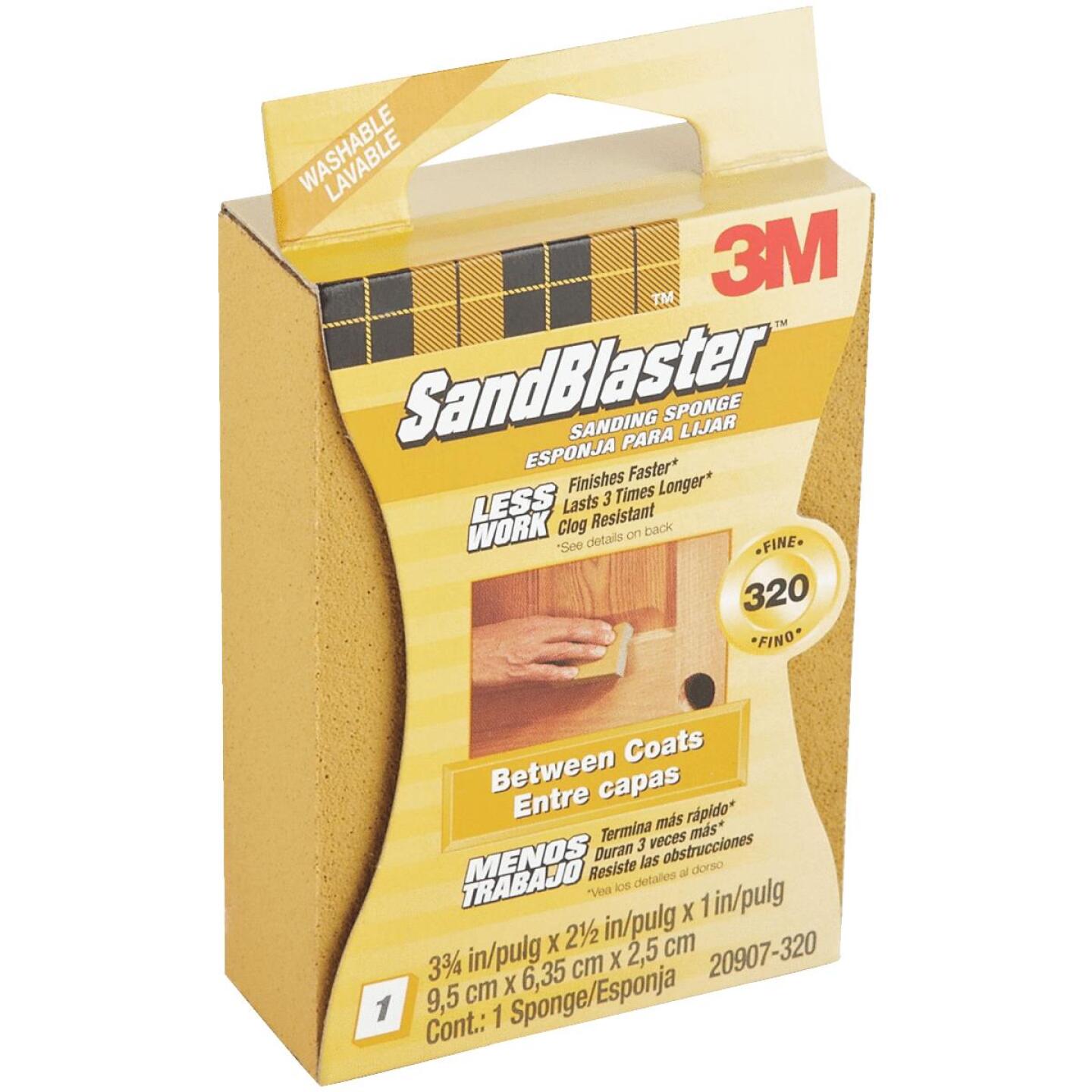 3M, 3M SandBlaster entre les couches 2-1/2 In. x 3-3/4 In. x 1 In. Éponge de ponçage fin à grain 320