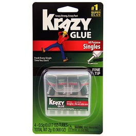 Divers, 4-Pack Krazy Glue Singles