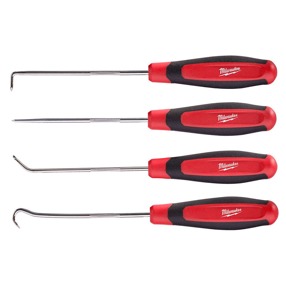 Milwaukee, 4pc Hook & Pick Set