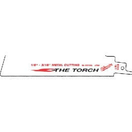 Milwaukee, 5-Pack 6-In. 14-TPI The Torch&#153 ; Lames de scie à guichet