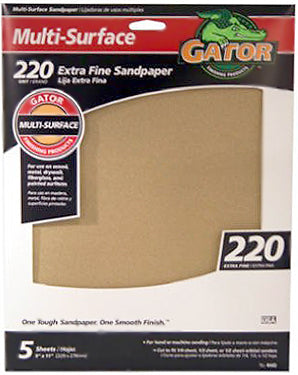 Ali Industries, 9X11 A/O C-WT 50 BULK SANDPAPER GG