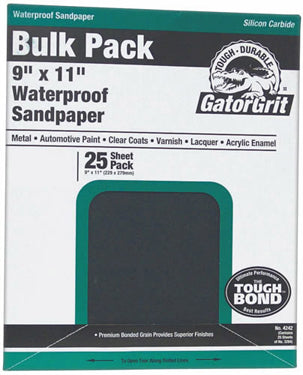 Ali Industries, 9X11 WATERPROOF 400 BULK SANDPAPER