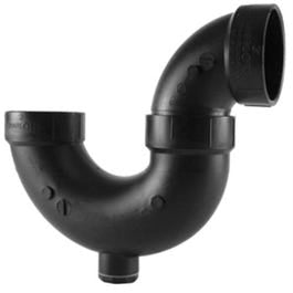 Charlotte Pipe, ABS/DWV 2-In. P-Trap With Clean Out