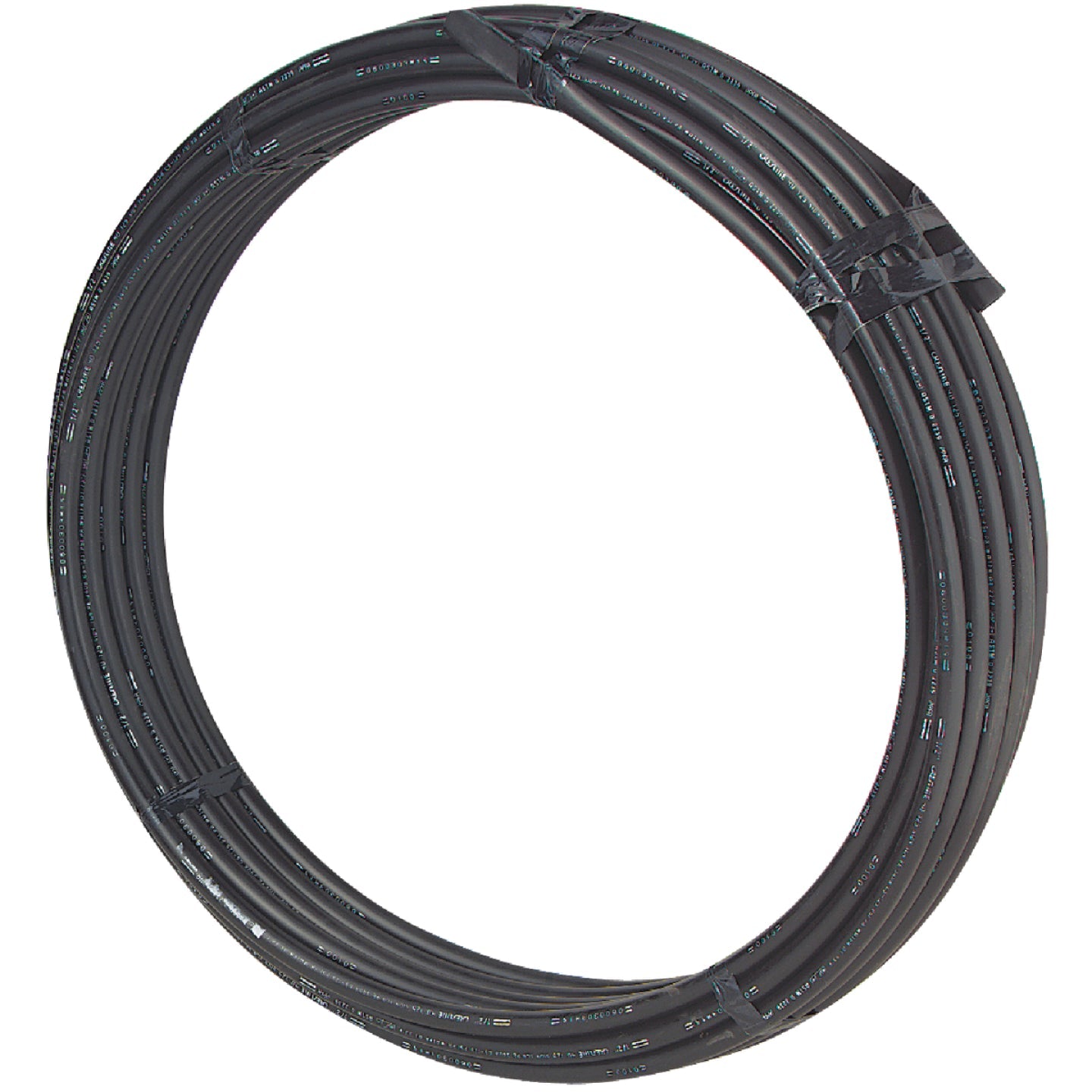 ADS, ADS 1-1/2 In. x 100 Ft. 80 psi Black Plastic Pipe