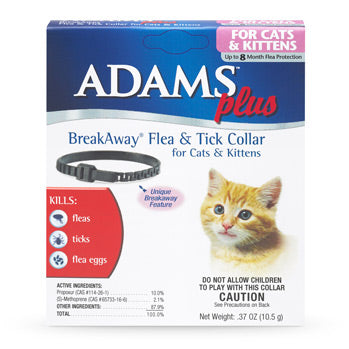 Adams, Adams™ Collier anti-puces et anti-tiques pour chats et chatons