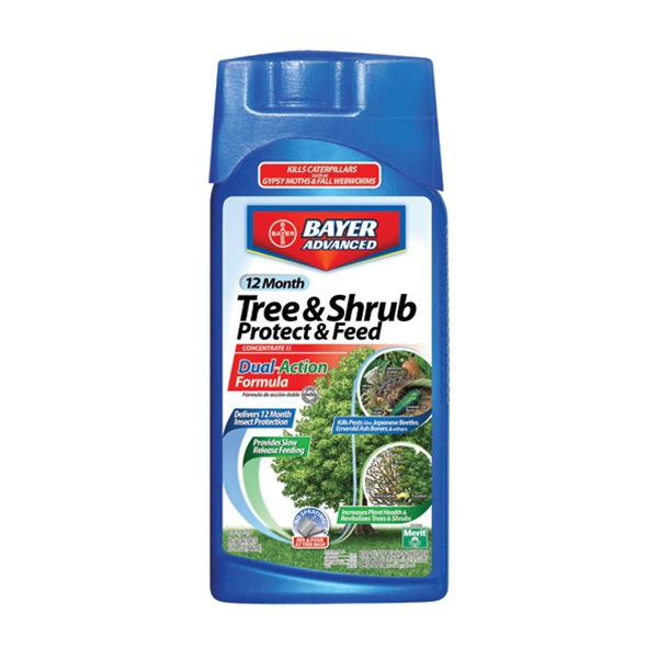 Bayer Advanced, BAYER ADVANCED TREE & SHRUB PROTECT & FEED CONCENTRATE 1 QT