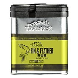 Traeger, BBQ Rub, Fin & Feather, 8.25-oz.