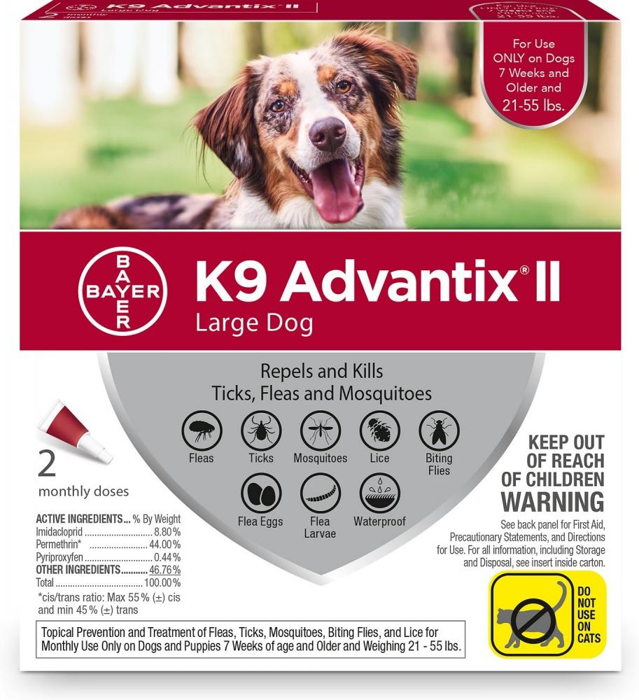 Bayer, Bayer K9 Advantix II Grand chien