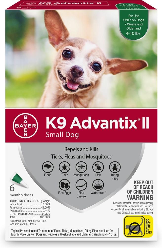 Bayer, Bayer K9 Advantix II Petit chien