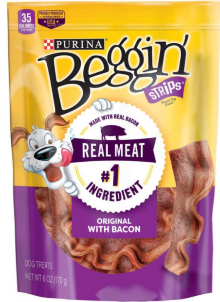 Bandes Beggin, Beggin Strips Original Bacon Dog Treats (friandises pour chiens)