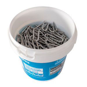 BEKAERT, Bekaert 2" 8 ga Double Barbed Staples (8 lb bucket)