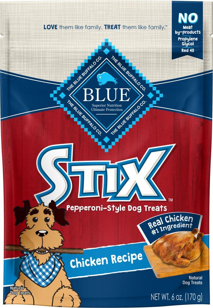 Buffle bleu, Blue Buffalo Stix Chicken & Brown Rice Natural Soft Dog Treats (gâteries molles pour chiens)