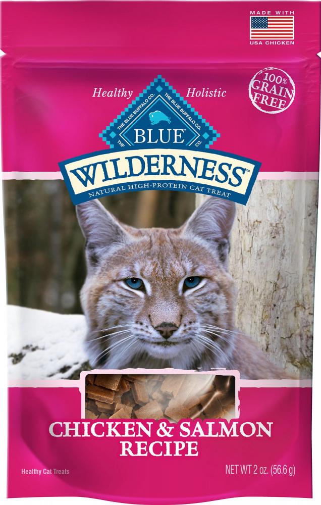 Buffle bleu, Blue Buffalo Wilderness Poulet et Saumon pour chat