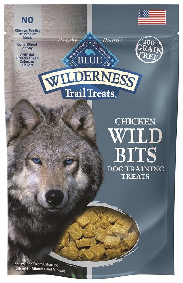 Buffle bleu, Blue Buffalo Wilderness Trail Treats - Chicken Wild Bits - Friandises pour chiens