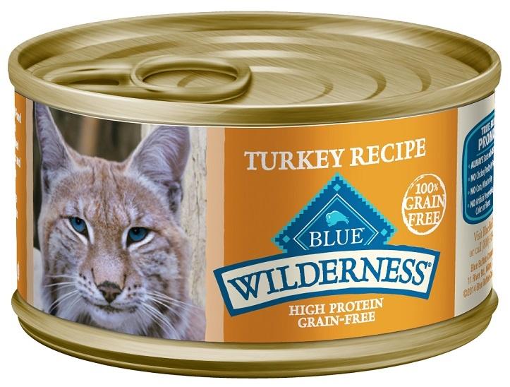 Buffle bleu, Blue Buffalo Wilderness Turkey Recipe nourriture en boîte pour chats