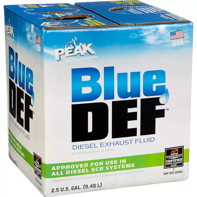 BlueDEF, BlueDEF 2.5 Gal Platinum Fluide d'échappement diesel