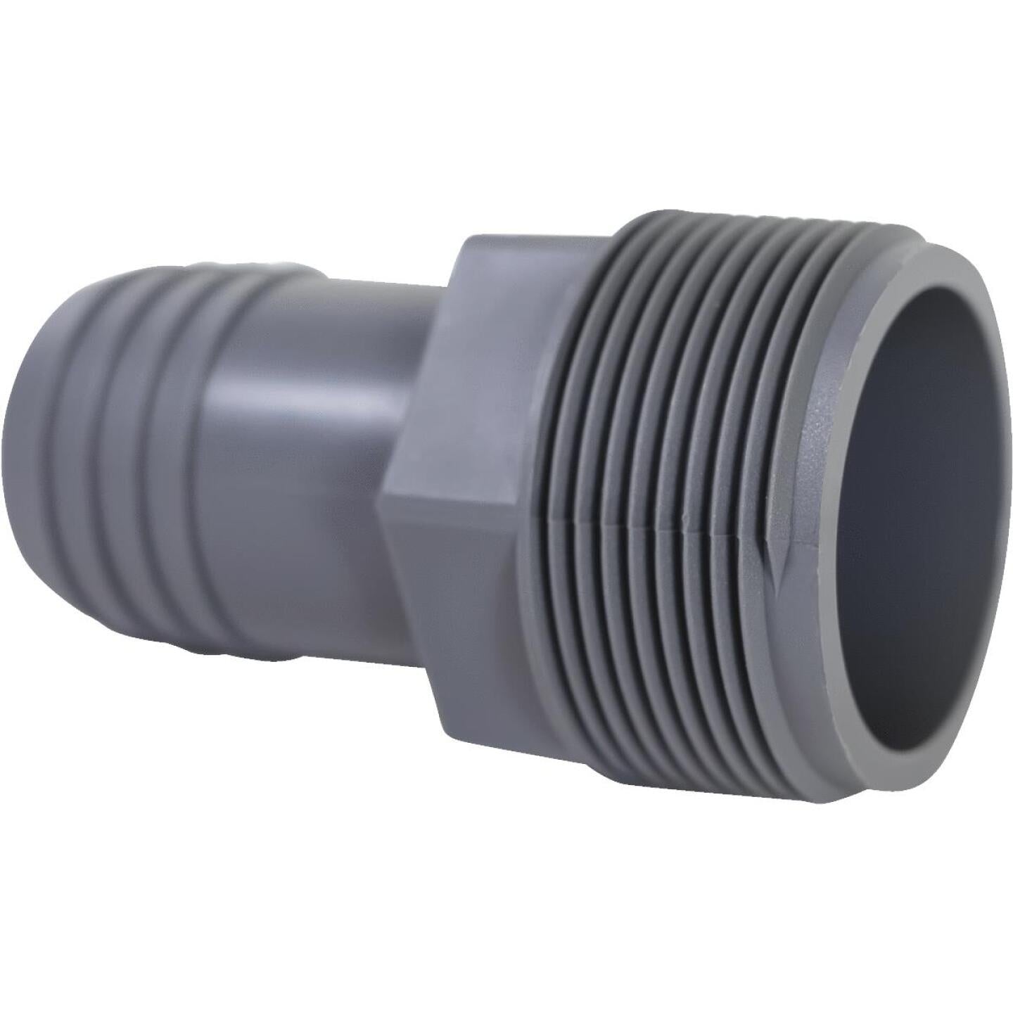 Boshart, Boshart 1-1/4 In. Insert x 1-1/2 In. MIP Reducing Polypropylene Hose Adapter