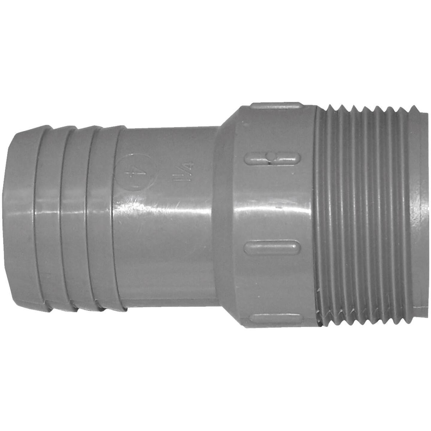 Boshart, Boshart 1-1/4 In. Insert x 1-1/4 In. MIP Polypropylene Hose Adapter