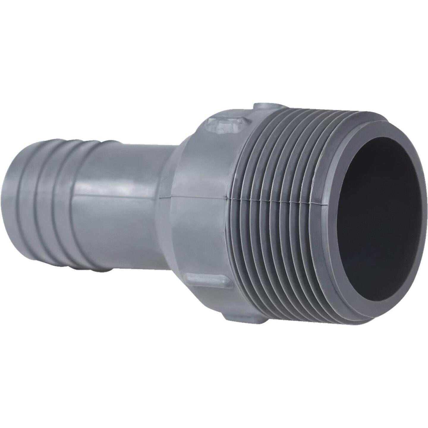 Boshart, Boshart 1 In. Insert x 1-1/4 In. MIP Reducing Polypropylene Hose Adapter