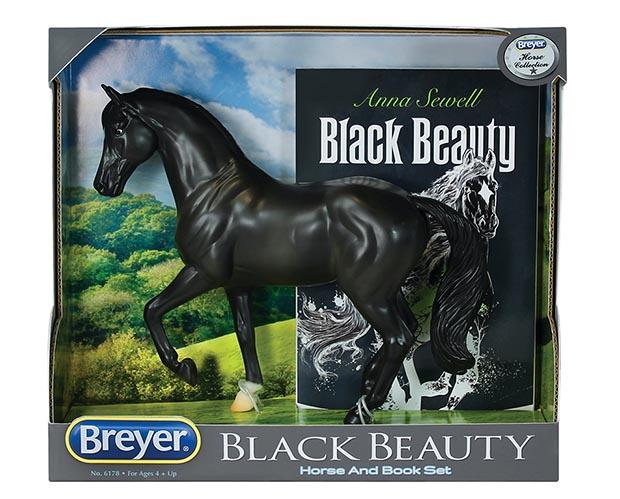 Breyer, Breyer Black Beauty Horse & Book Action Figure Set