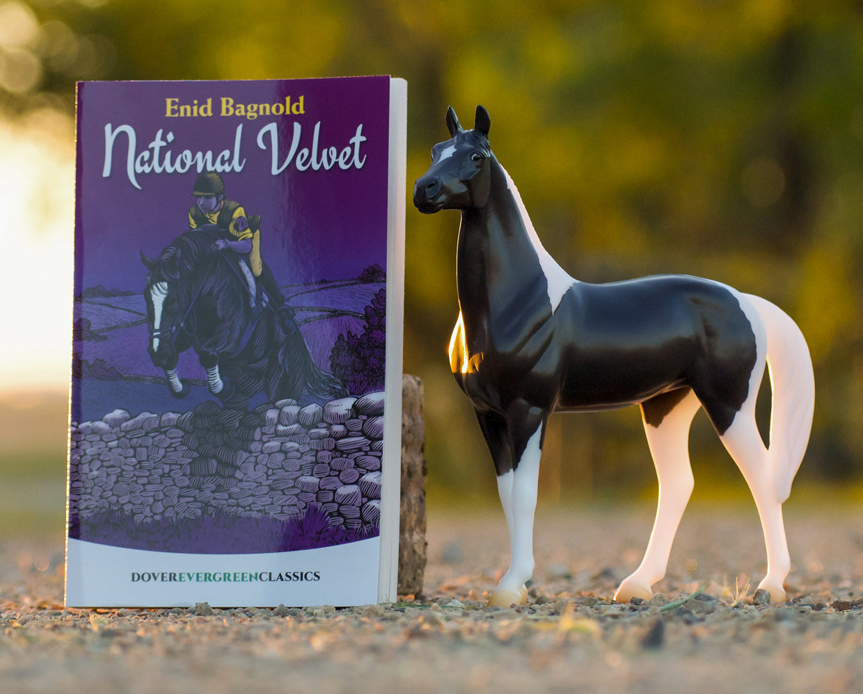 Breyer, Breyer National Velvet Horse and Book Action Figure Set