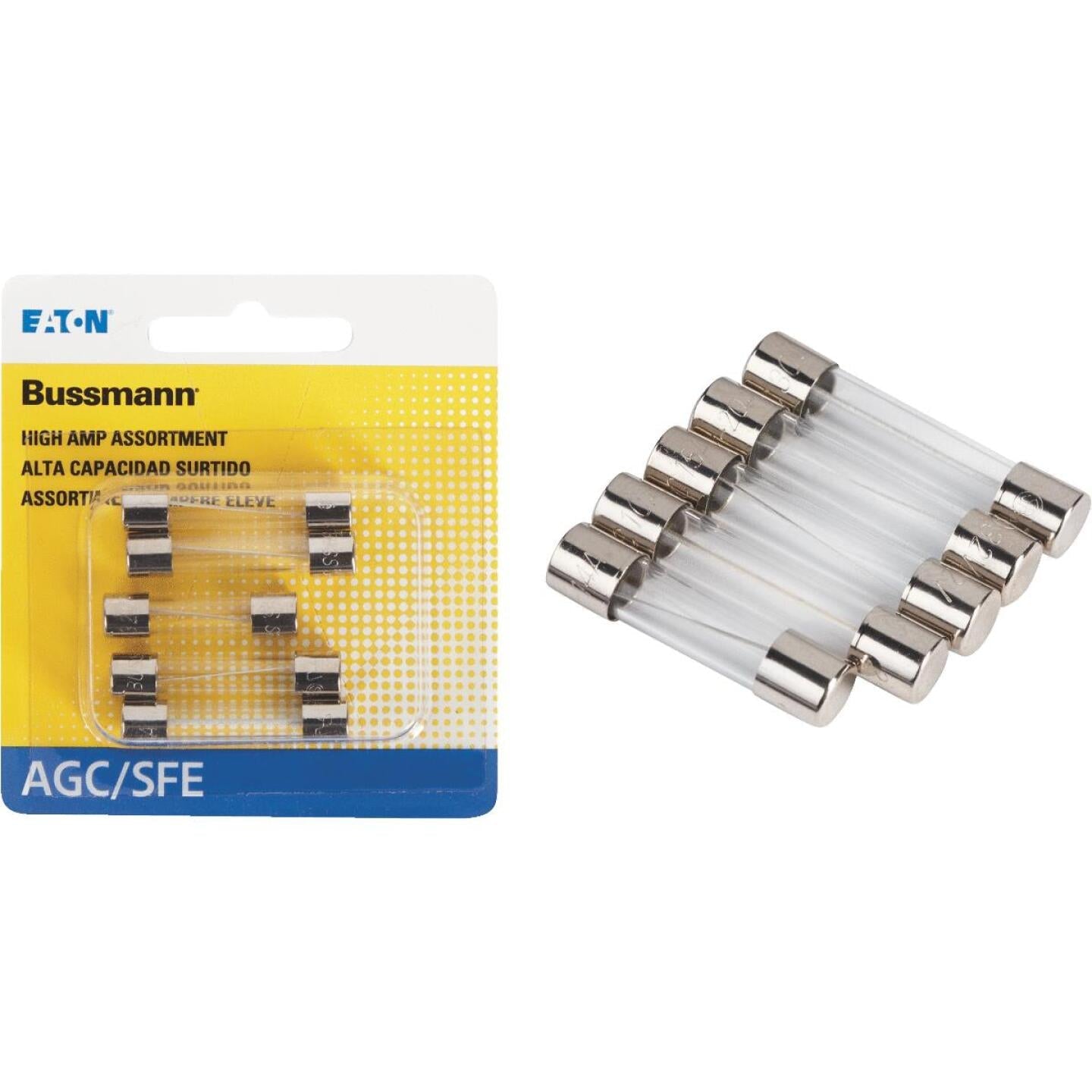 Bussmann, Bussmann AGC & SFE Tube Fuse Assortment (5-Pack)