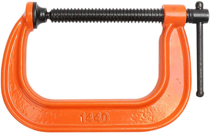 Poney, C CLAMP LIGHT DUTY 8 IN ORANGE