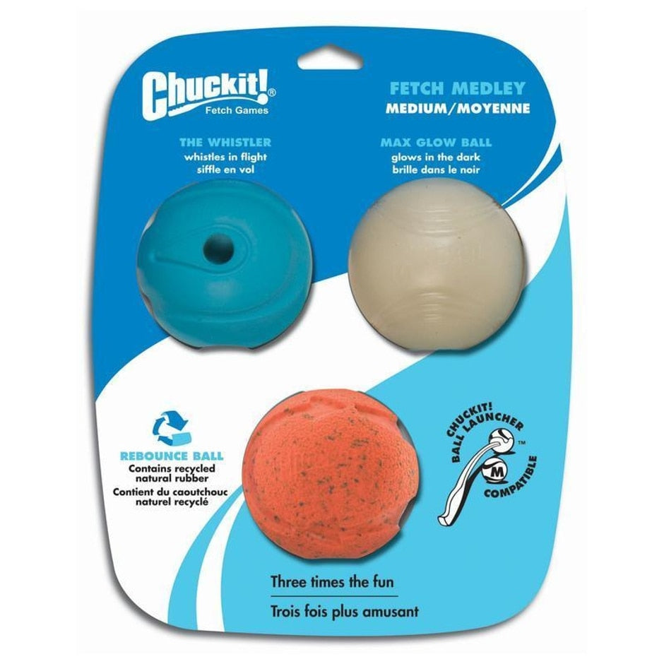 Chuckit !, CHUCKIT ! FETCH MEDLEY GLOW/WHISTLE/REBOUNCE