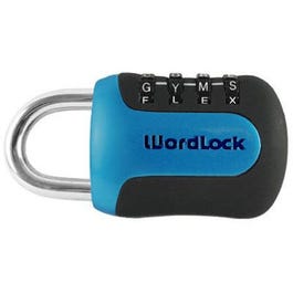 Wordlock, Cadenas à 4 chiffres, bleu