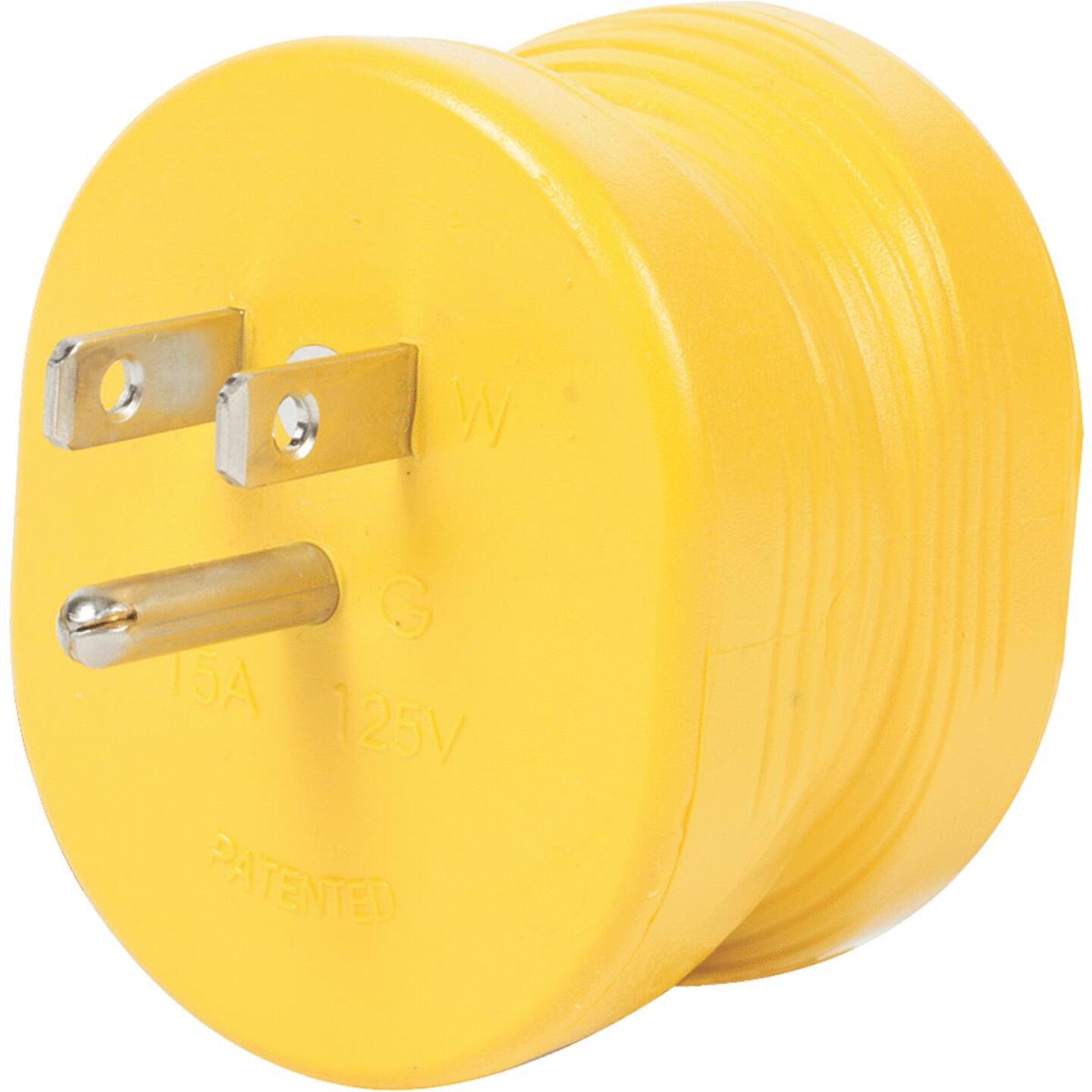 Camco, Camco Power Grip 15A Male to 30A Female RV Plug Adapter (Adaptateur de prise RV 15A mâle à 30A femelle)