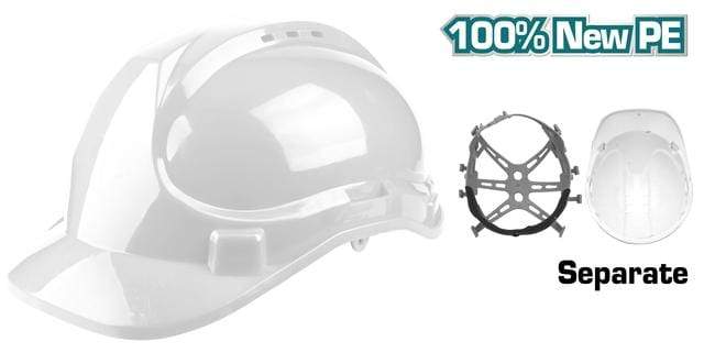 Total, Casque de sécurité totale / Casque de chantier (coque PE)