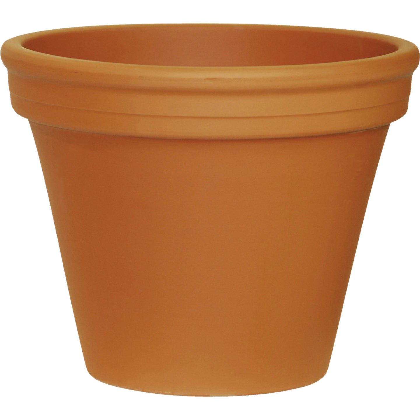 Ceramo, Ceramo 8-3/4 In. H. x 10-1/4 In. Dia. Pot de fleurs standard en terre cuite