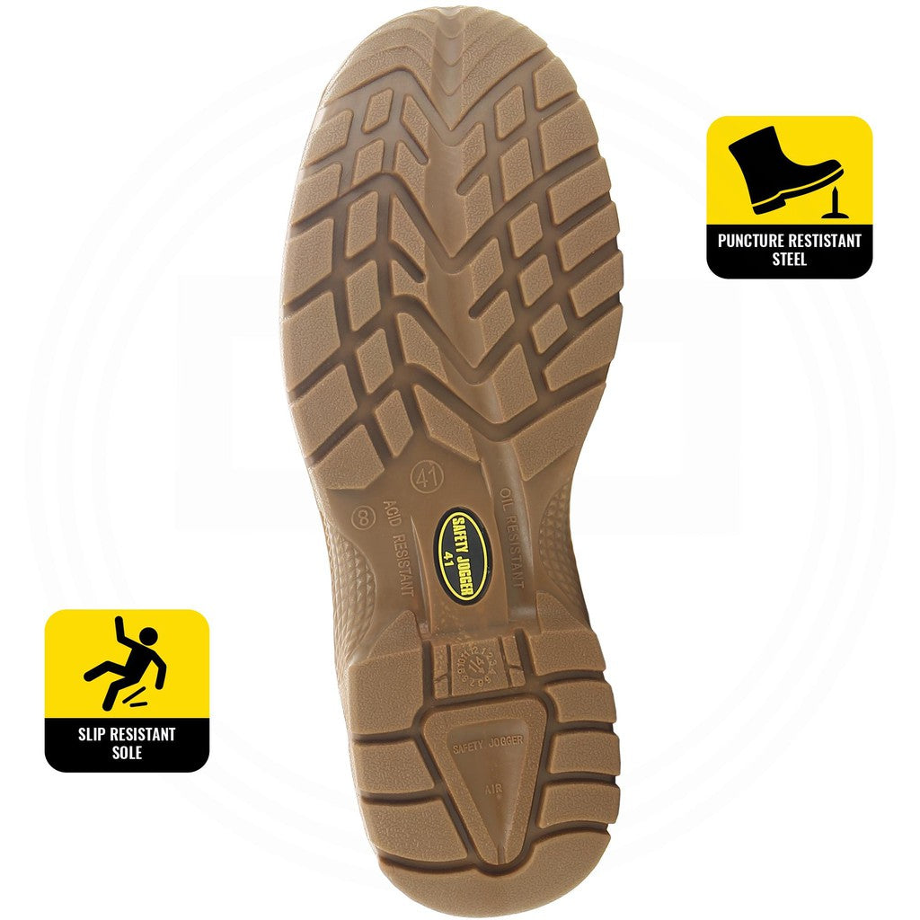 Joggeur de sécurité, Chaussures de sécurité S1P Desert de Safety Jogger