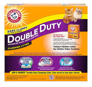 Church & Dwight Co, Church & Dwight Co. Arm & Hammer™ Double Duty Litière agglomérante pour chats