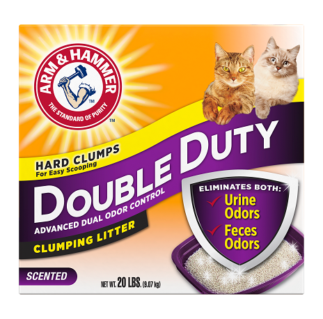 Church & Dwight Co, Church & Dwight Co. Arm & Hammer™ Double Duty Litière agglomérante pour chats