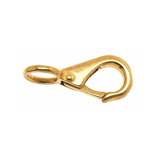 Chaînes et raccords Campbell, Clip rapide 3/8" rigide à oeil rond, bronze, #249B-0