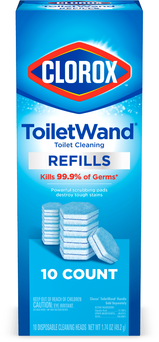 Clorox, Clorox® ToiletWand® Désinfectant, 10 recharges