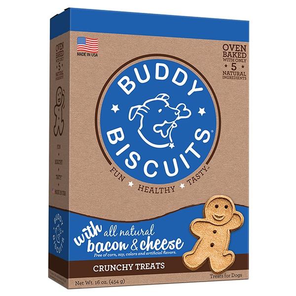 Étoile de nuage, Cloud Star Buddy Biscuits Bacon and Cheese Oven Baked (Bacon et fromage au four) Friandises pour chiens