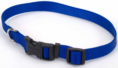 Produits pour animaux de compagnie de la côte, Coastal Pet Pet Products Tuff Buckle Collier ajustable en nylon pour chiens petits et moyens