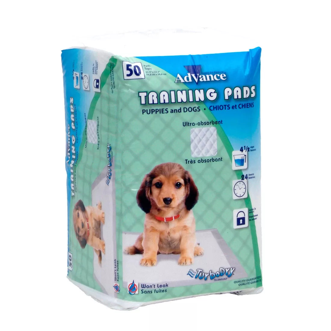 Produits pour animaux de compagnie, Coastal Pet Products - Coussin d'entraînement pour chien Advance avec technologie Turbo Dry