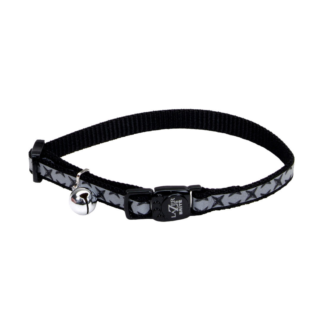 Produits pour animaux de compagnie de la côte, Coastal Pet Products Lazer Brite Reflective Adjustable Breakaway Cat Collar