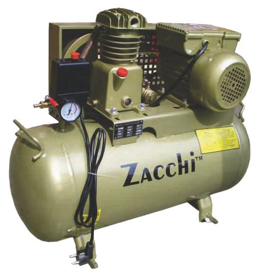 Zacchi, Compresseur d'air horizontal Zacchi (type industriel à courroie)