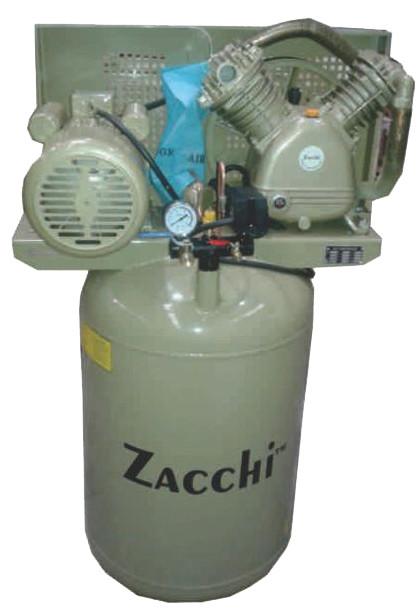 Zacchi, Compresseur d'air vertical Zacchi (type industriel à courroie)