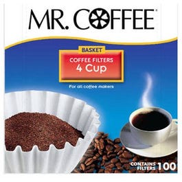 Mr. Coffee, Filtres à café 4 tasses, 100 pièces