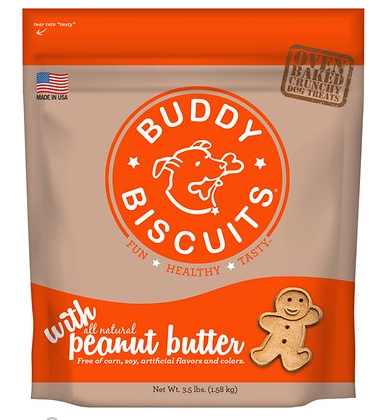 Étoile de nuage, Gâteries pour chiens Cloud Star Buddy Biscuits au beurre de cacahuètes cuites au four