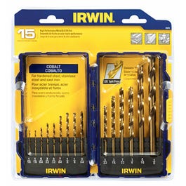 Irwin, Jeu de mèches Pro Cobalt 15 pièces