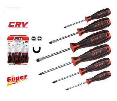 MPT, MPT MHA01006 6pcs Screwdriver Set